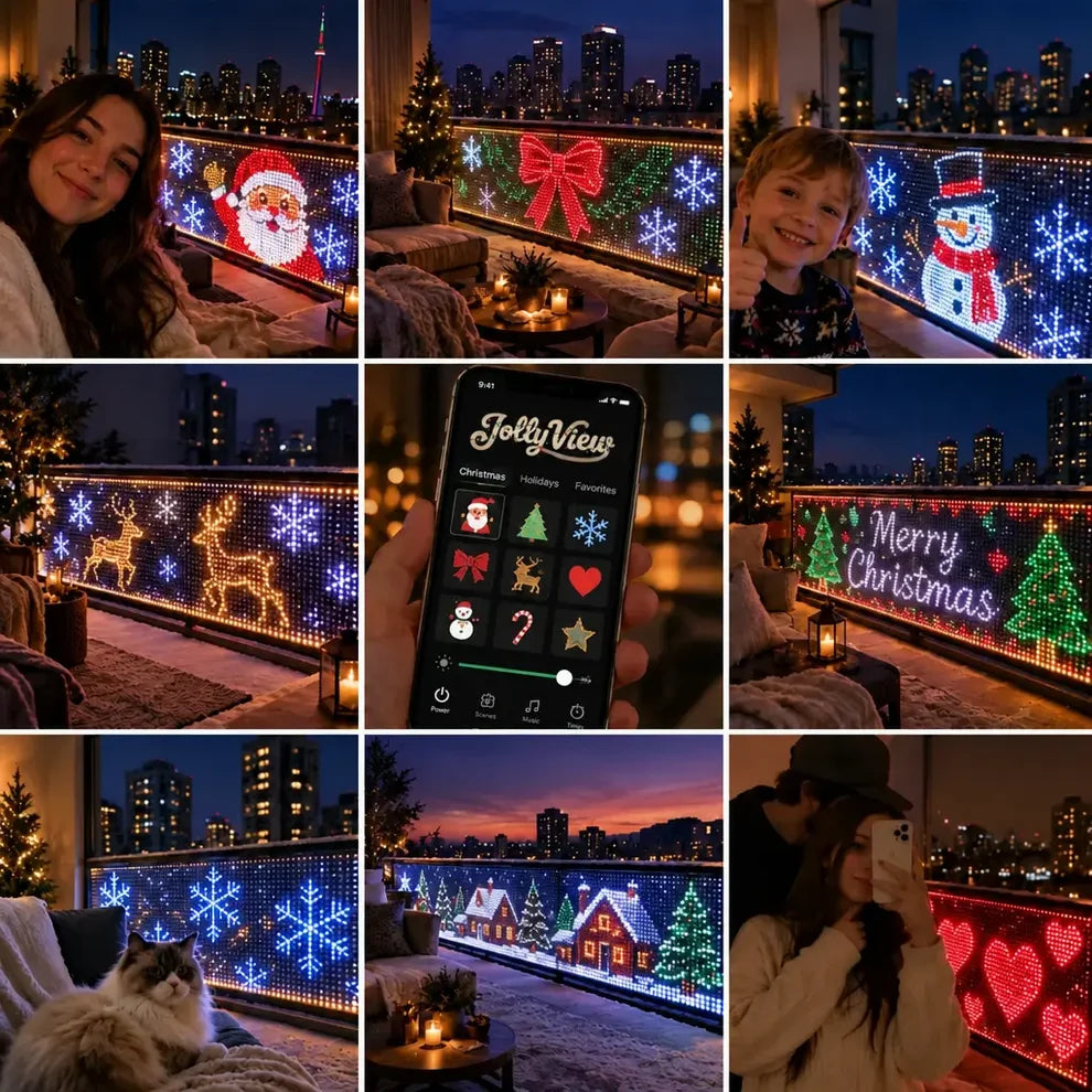 🍁💖Intelligente RGB-LED-Lichterkette | 🧱 Deine festliche Lichtshow – steuerbar per Smartphone