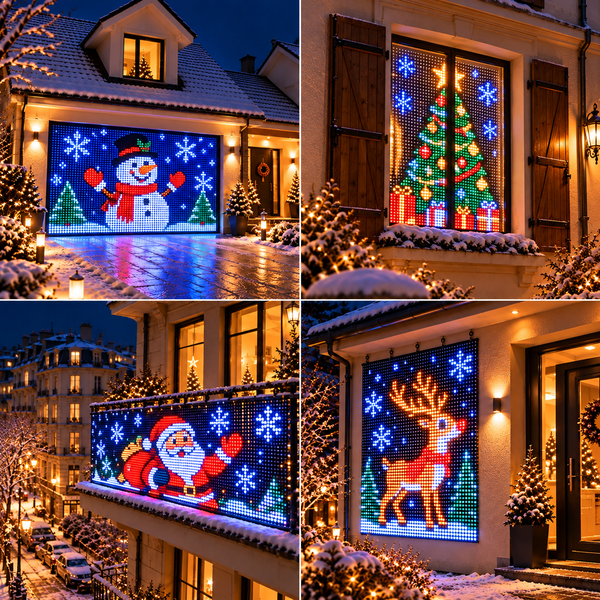 🍁💖Intelligente RGB-LED-Lichterkette | 🧱 Deine festliche Lichtshow – steuerbar per Smartphone